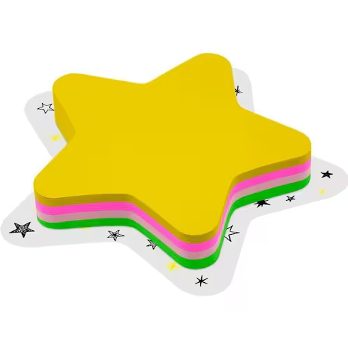 Bloco Adesivo Tris Star